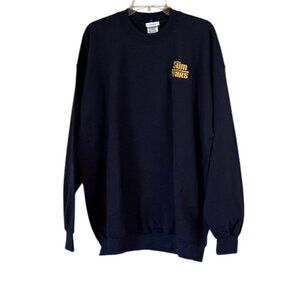 Gildan Activewear  "The Sum of all Fears" Promotional Sweatshirt Navy Sz XL NWT